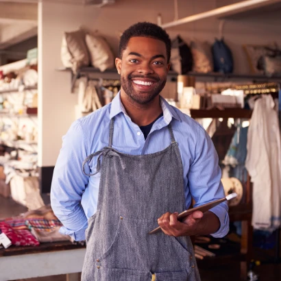 trabajador movilidad comercios